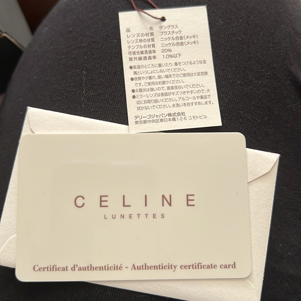 Authentic Celine sunglasses. Like new condition. No scratches on lenses. - Picture 11 of 14